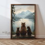 Wallity Cuadro Decorativo GE234-L Multicolor